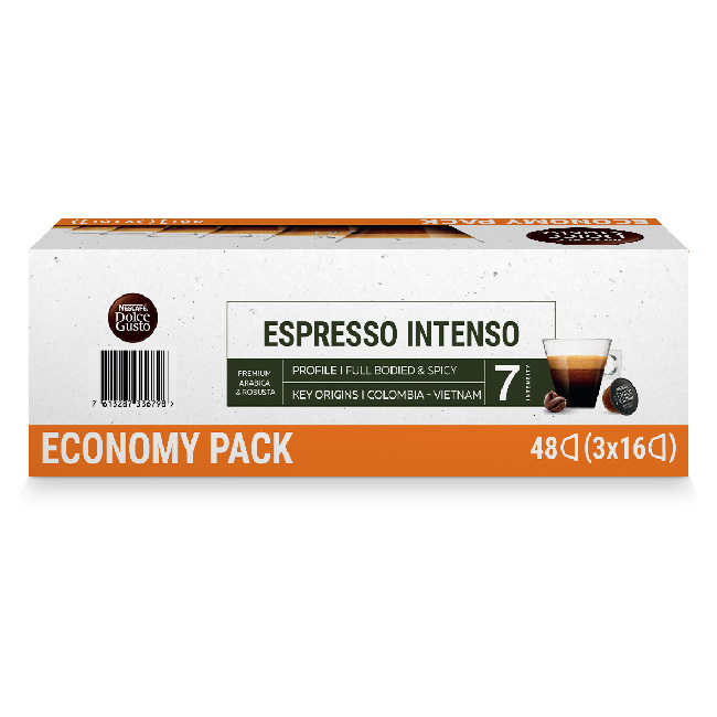 ---Кафе капсула Nescafe Dolce Gusto  Espresso Intenso 48 броя